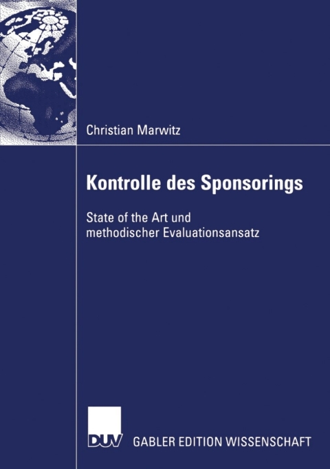 Cover image for book Kontrolle des Sponsorings