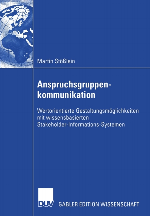 Cover image for book Anspruchsgruppenkommunikation
