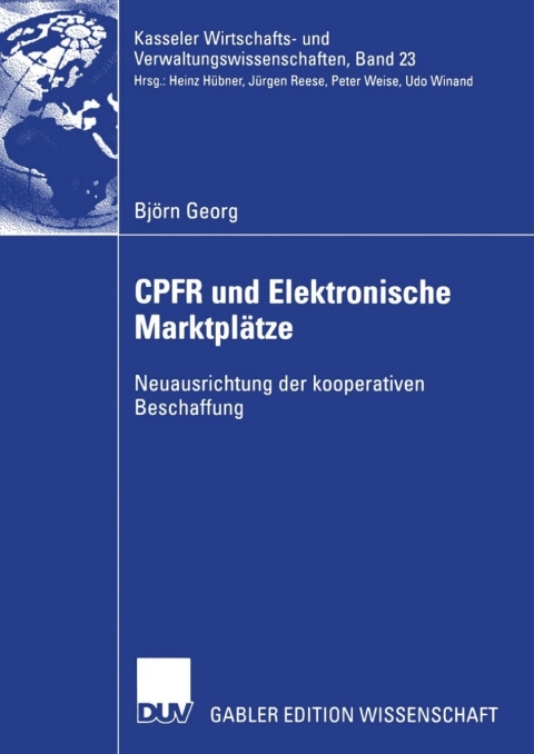 Cover image for book CPFR und Elektronische Marktplätze