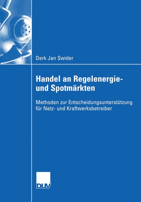 Cover image for book Handel an Regelenergie- und Spotmärkten