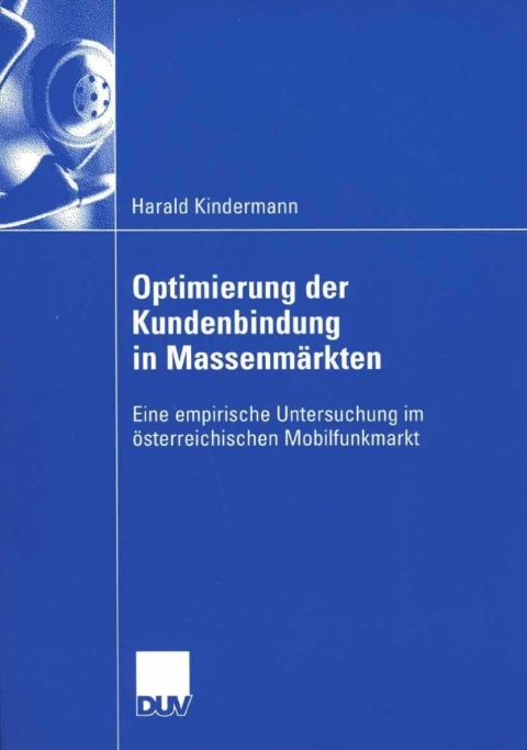 Cover image for book Optimierung der Kundenbindung in Massenmärkten