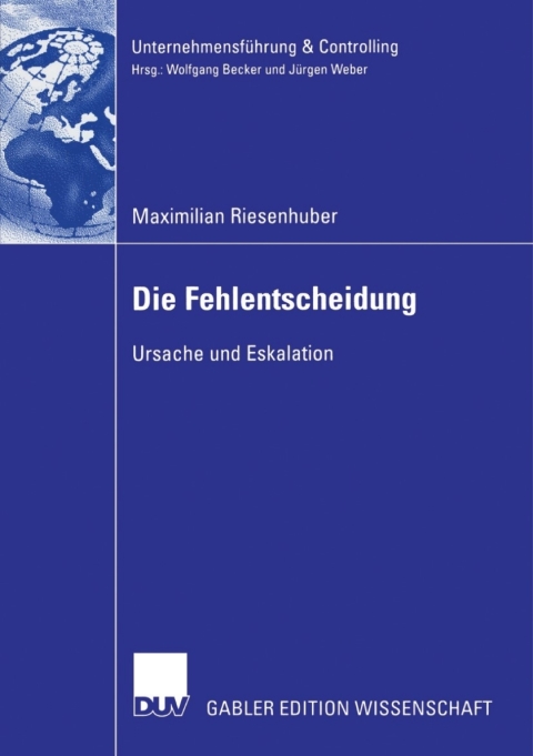 Cover image for book Die Fehlentscheidung