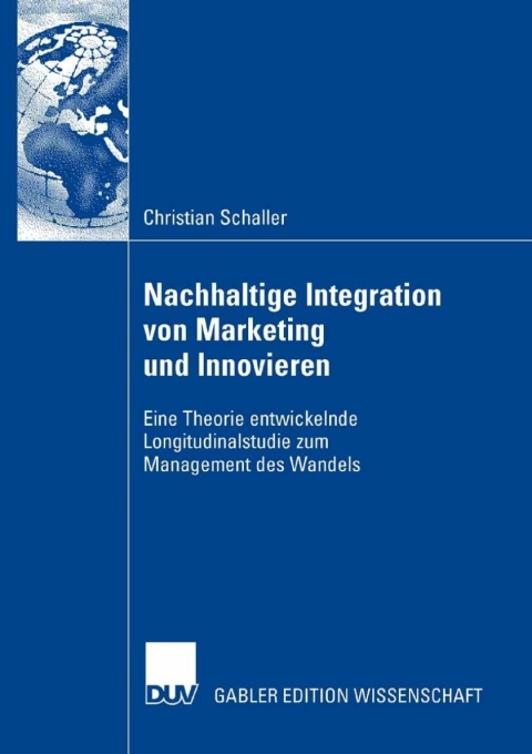 Cover image for book Nachhaltige Integration von Marketing und Innovieren