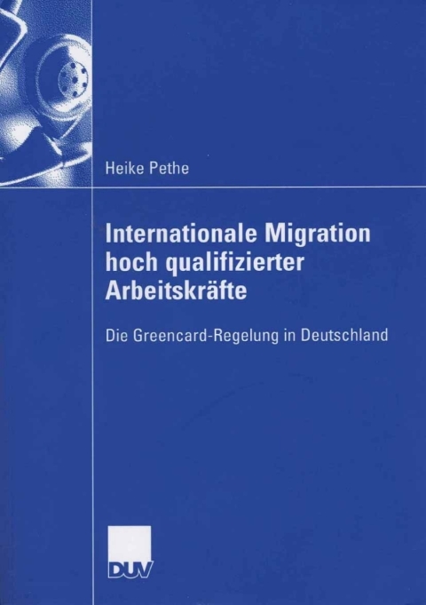 Cover image for book Internationale Migration hoch qualifizierter Arbeitskräfte