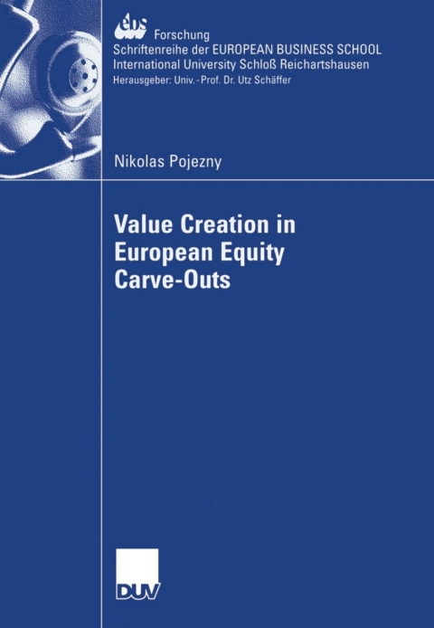 Cover image for book Value Creation in European Equity Carve-Outs