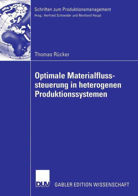 Cover image for book Optimale Materialflusssteuerung in heterogenen Produktionssystemen