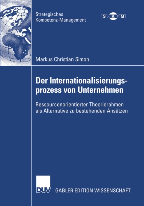 Cover image for book Der Internationalisierungsprozess von Unternehmen