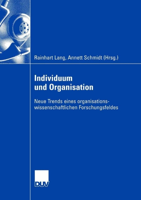 Cover image for book Individuum und Organisation