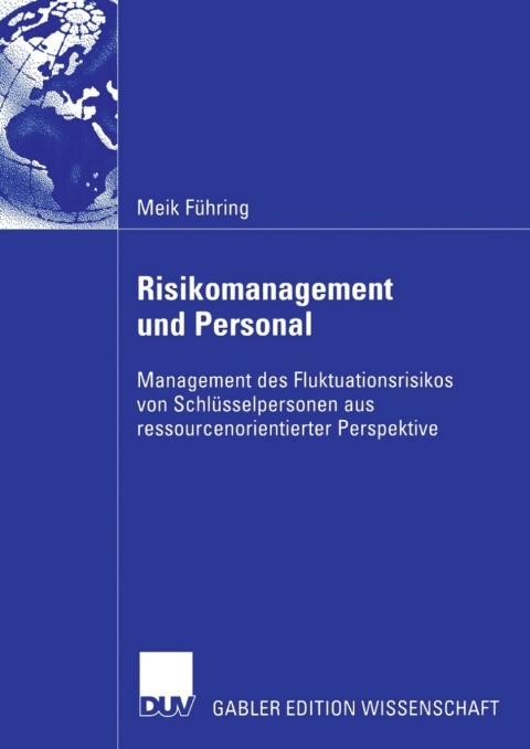 Cover image for book Risikomanagement und Personal