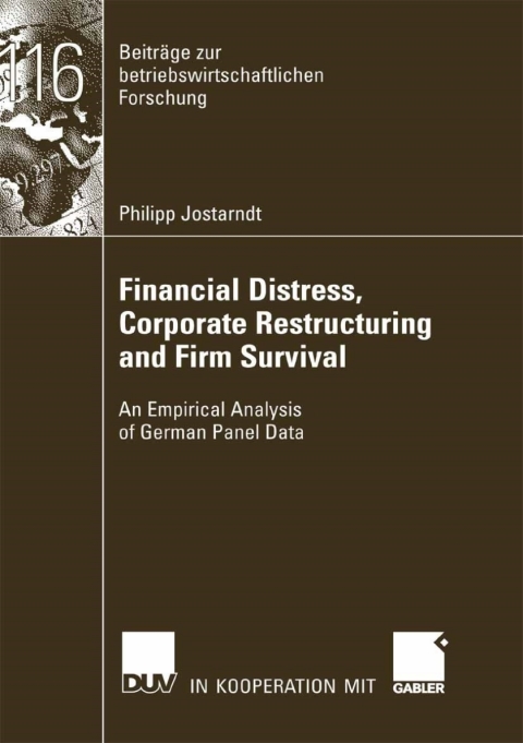 Cover image for book Financial Distress, Corporate Restructuring and Firm Survival