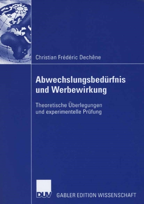 Cover image for book Abwechslungsbedürfnis und Werbewirkung