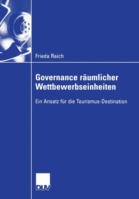 Cover image for book Governance räumlicher Wettbewerbseinheiten