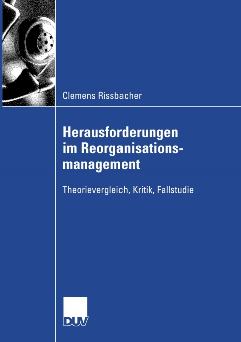 Cover image for book Herausforderungen im Reorganisationsmanagement