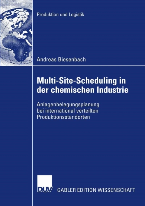 Cover image for book Multi-Site-Scheduling in der chemischen Industrie