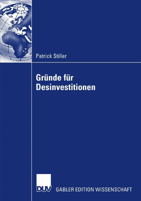 Cover image for book Gründe für Desinvestitionen