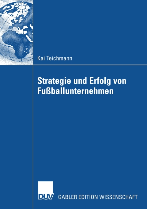 Cover image for book Strategie und Erfolg von Fußballunternehmen