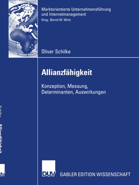 Cover image for book Allianzfähigkeit