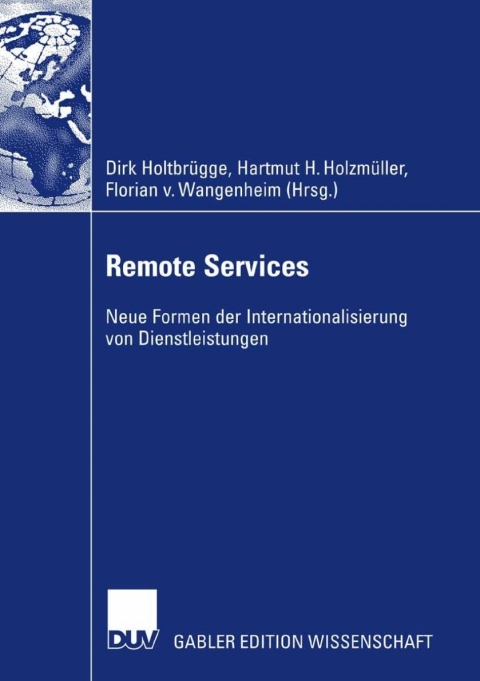 Cover image for book Remote Services