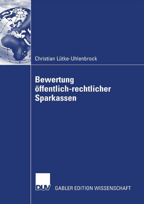 Cover image for book Bewertung öffentlich-rechtlicher Sparkassen