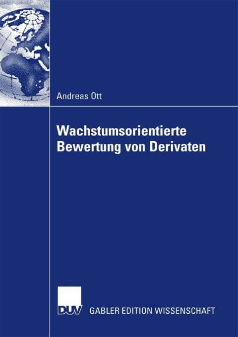 Cover image for book Wachstumsorientierte Bewertung von Derivaten