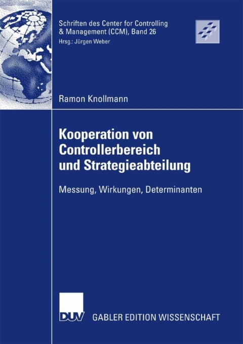 Cover image for book Kooperation von Controllerbereich und Strategieabteilung