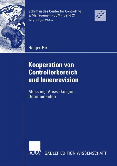 Cover image for book Kooperation von Controllerbereich und Innenrevision