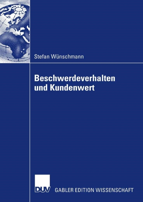 Cover image for book Beschwerdeverhalten und Kundenwert