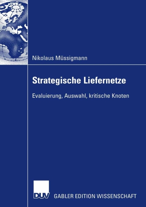 Cover image for book Strategische Liefernetze