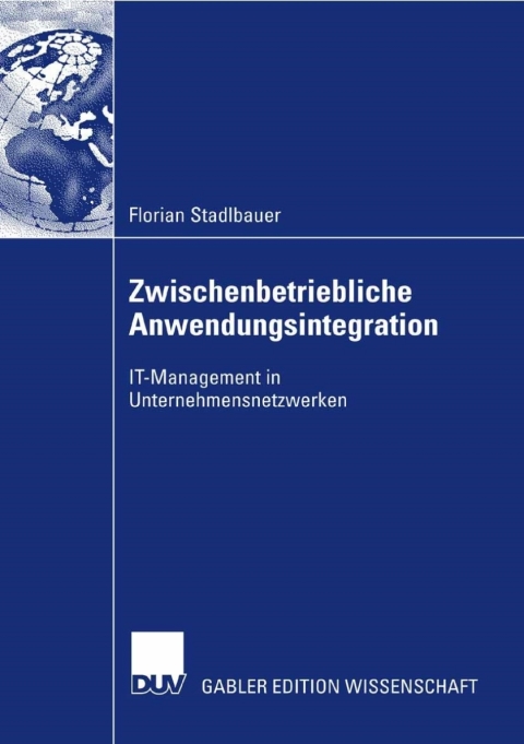 Cover image for book Zwischenbetriebliche Anwendungsintegration