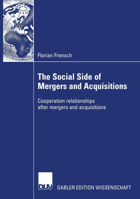 Cover image for book The Social Side of Mergers and Acquisitions