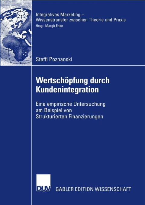 Cover image for book Wertschöpfung durch Kundenintegration