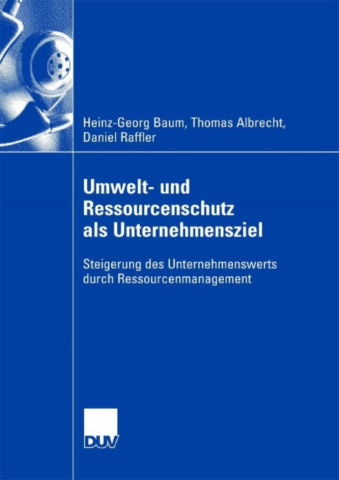 Cover image for book Umwelt- und Ressourcenschutz als Unternehmensziel