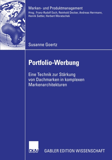 Cover image for book Portfolio-Werbung