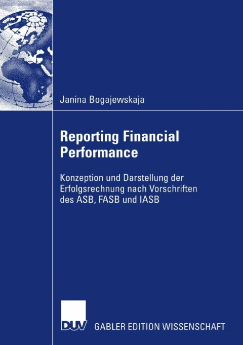 Cover image for book Reporting Financial Performance