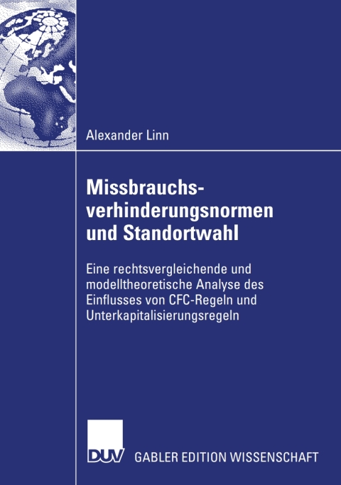 Missbrauchsverhinderungsnormen und Standortwahl 