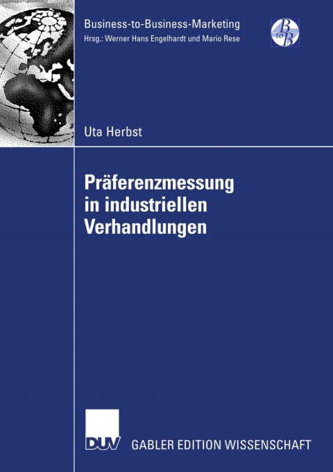Cover image for book Präferenzmessung in industriellen Verhandlungen