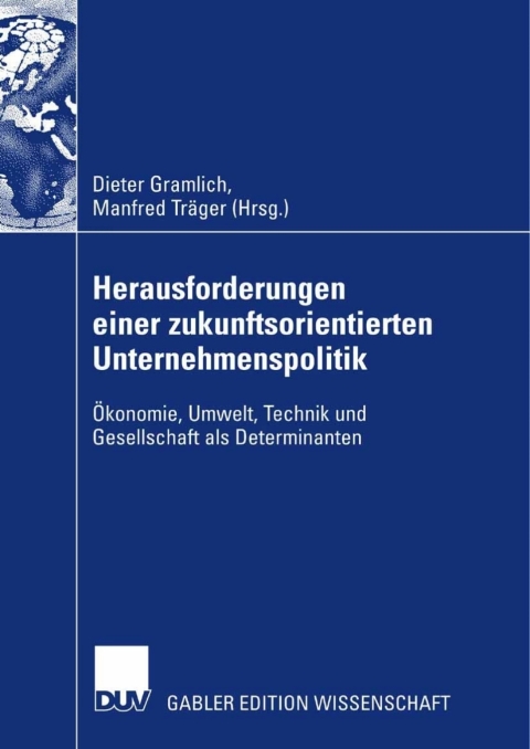 Cover image for book Herausforderungen einer zukunftsorientierten Unternehmenspolitik