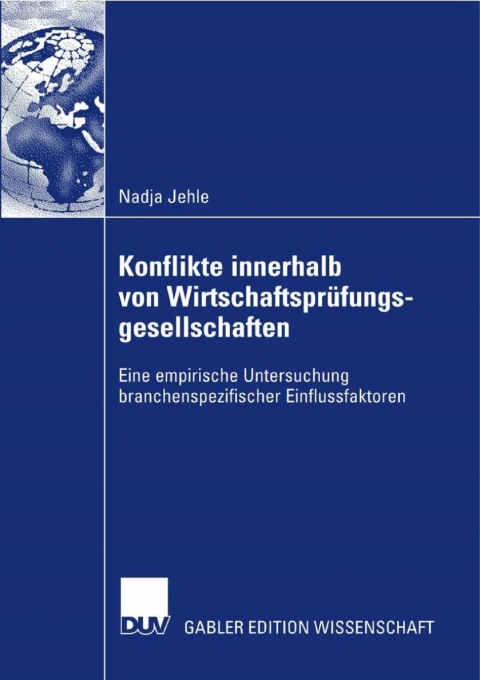 Cover image for book Konflikte innerhalb von Wirtschaftsprüfungsgesellschaften