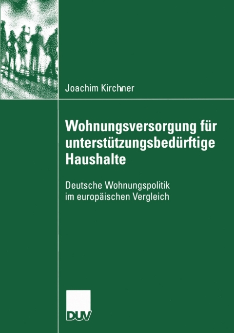 Cover image for book Wohungsversorgung für unterstützungsbedürftige Haushalte