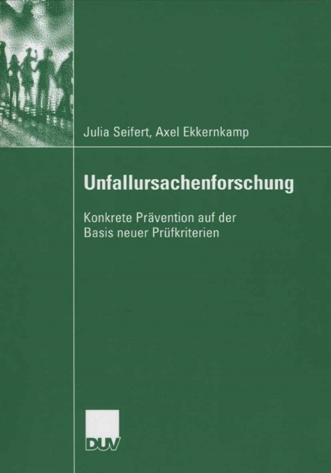 Cover image for book Unfallursachenforschung