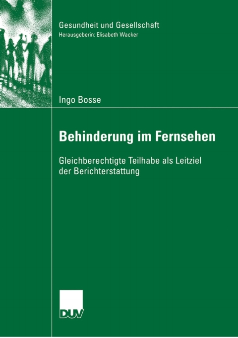 Cover image for book Behinderung im Fernsehen