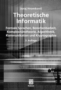 Cover image: Theoretische Informatik 3rd edition 9783835100435