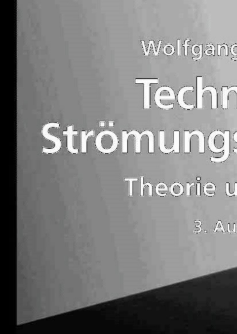 Cover image for book Technische Strömungsmechanik