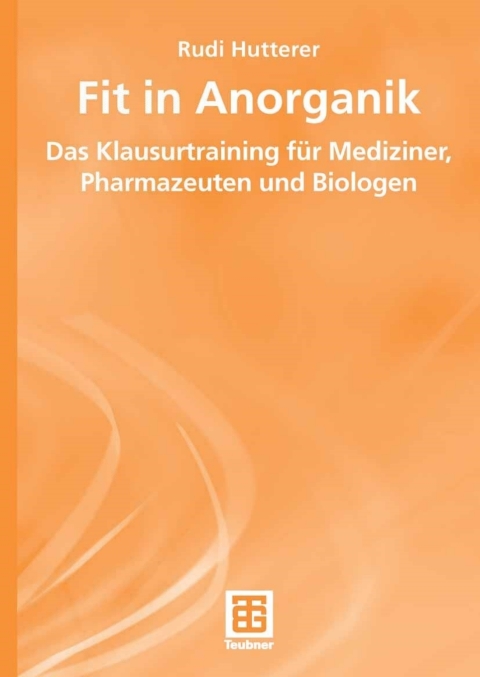 Cover image for book Fit in Anorganik