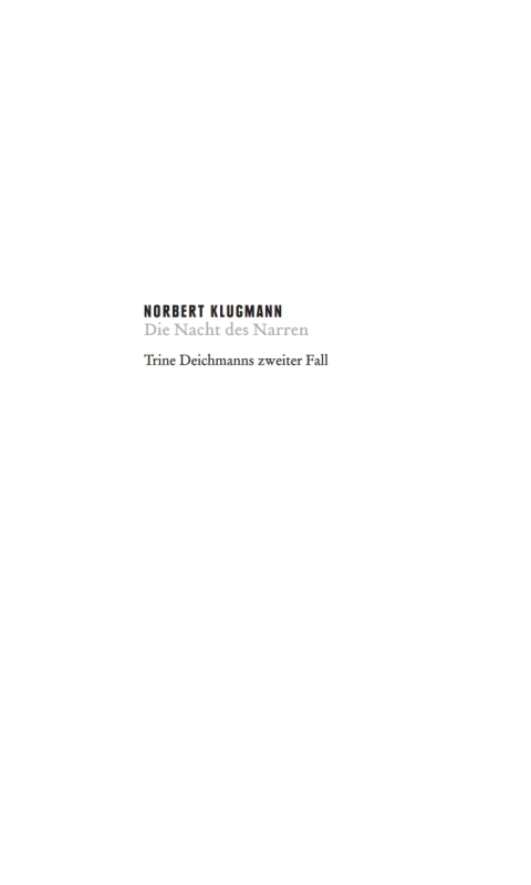 Cover image for book Die Nacht des Narren
