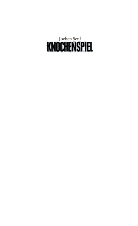 Cover image for book Knochenspiel
