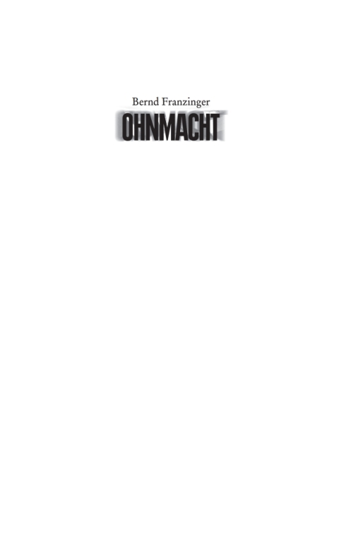 Cover image for book Ohnmacht