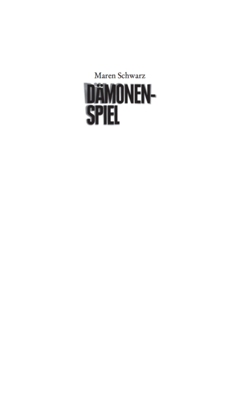 Cover image for book Dämonenspiel