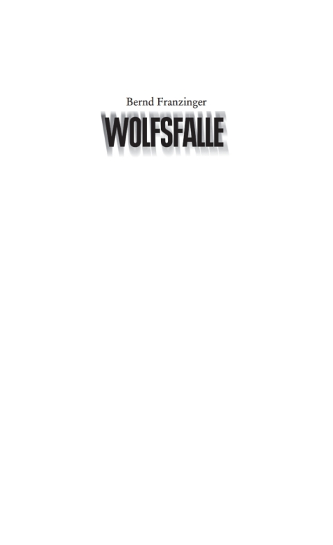 Cover image for book Wolfsfalle