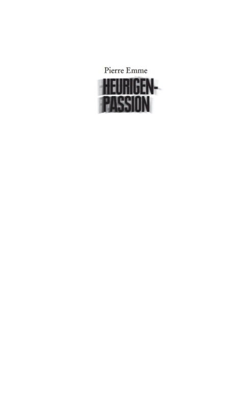 Cover image for book Heurigenpassion